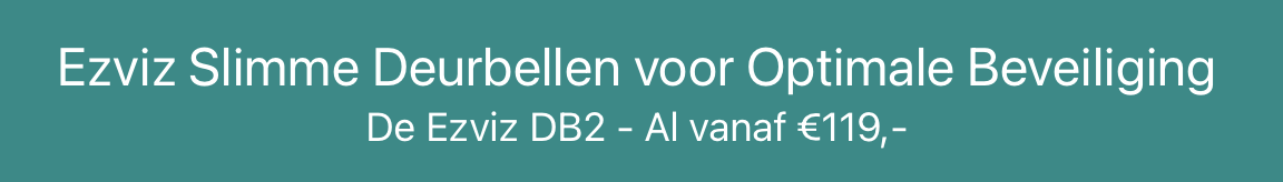 ezviz slimme deurbel aanbieding